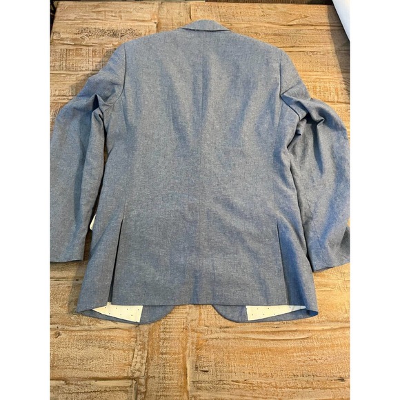 Paisley & Gray Men's Blue Suit Jacket; size small - Picture 3 of 5